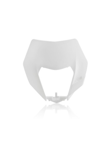 Placa Faro Acerbis  KTM EXC/EXCF 14-16 Blanco