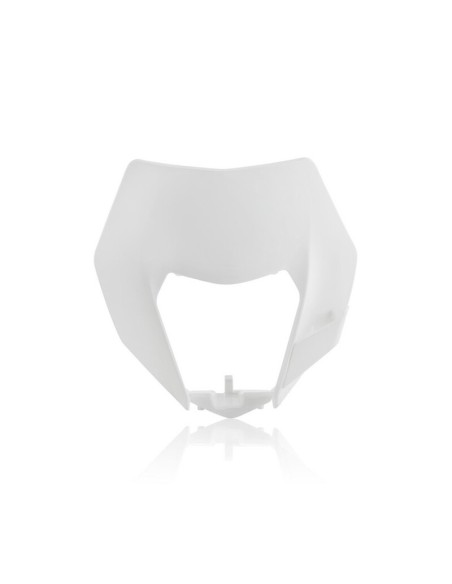 Placa Faro Acerbis  KTM EXC/EXCF 14-16 Blanco