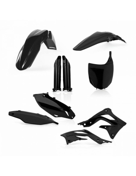 Full Kit Plásticos Acerbis Kawasaki KX 450 F 2012 Negro