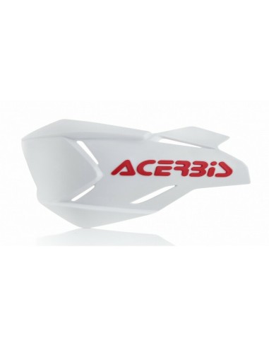 Recambios Plástico Paramanos Acerbis X-Factory Blanco/Rojo