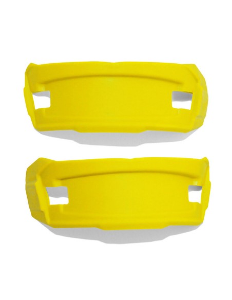 Almohadillas Protectoras Horquilla para Placa Delantera Cycra Amarillo