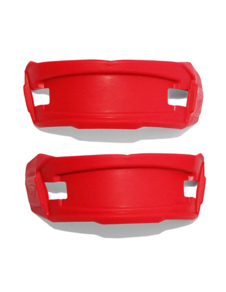 Almohadillas Protectoras Horquilla para Placa Delantera Cycra Rojo
