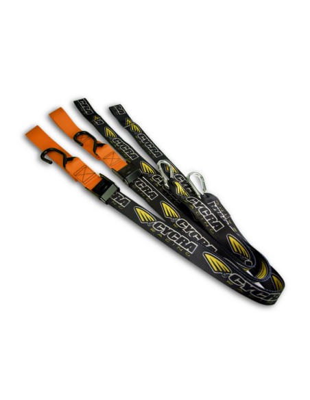 Correas de Sujección Moto Cycra Naranja