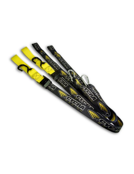 Correas de Sujección Moto Cycra Amarillo