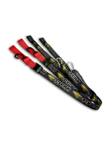Correas de Sujección Moto Cycra Rojo