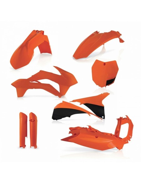Full Kit Plásticos Acerbis KTM SX/SX-F 13-14 Naranja