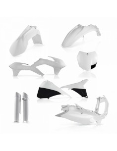 Full Kit Plásticos Acerbis KTM SX/SX-F 13-14 Blanco