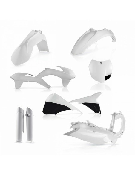 Full Kit Plásticos Acerbis KTM SX/SX-F 13-14 Blanco