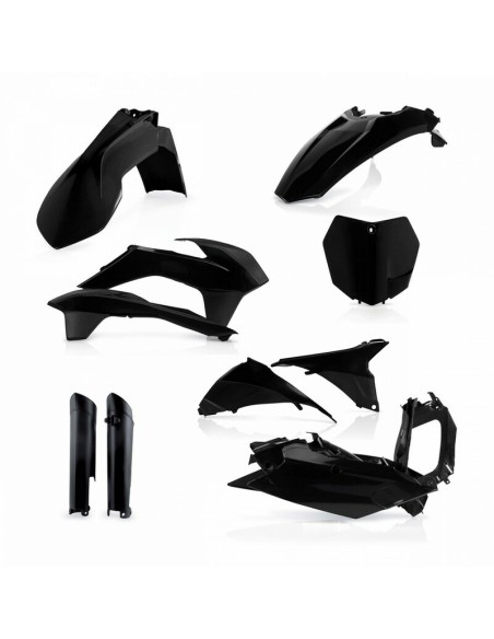 Full Kit Plásticos Acerbis KTM SX/SX-F 13-14 Negro