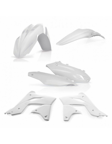 Kit Plásticos Acerbis Kawasaki KX 250 F 13-16 Blanco