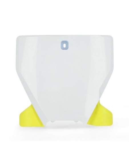 Placa Frontal Acerbis Husqvarna TC/FC 19-22 Blanco Nuclear/Amarillo