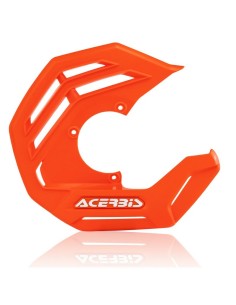 Protector Disco Delantero Acerbis X-Future Naranja Flúor