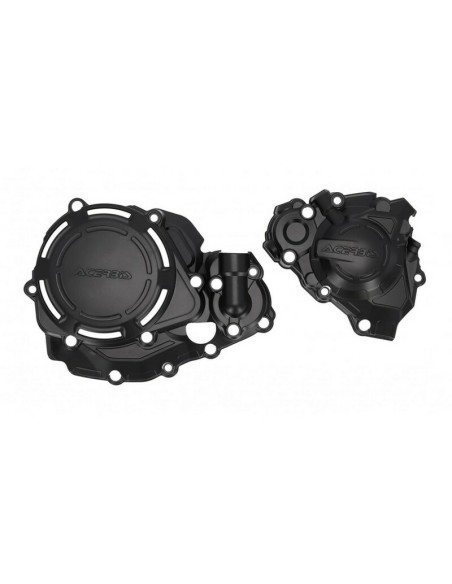 Protector Tapa Embrague y Encendido Acerbis X-POWER Honda CRF 450 R/RX 21-23 Negro