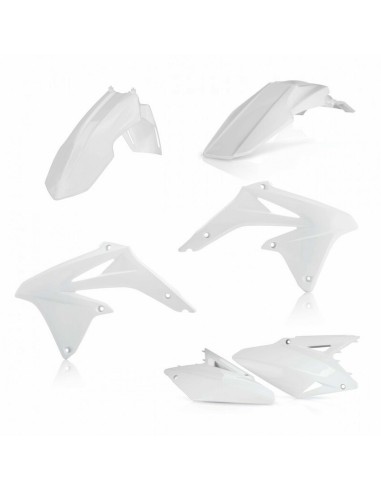 Kit Plásticos Acerbis Suzuki RMZ 450 08-17 Blanco