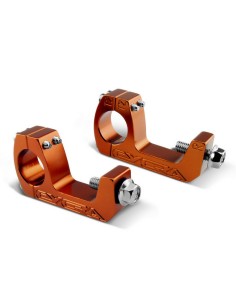Abrazaderas en U Cycra T-2 SET Naranja