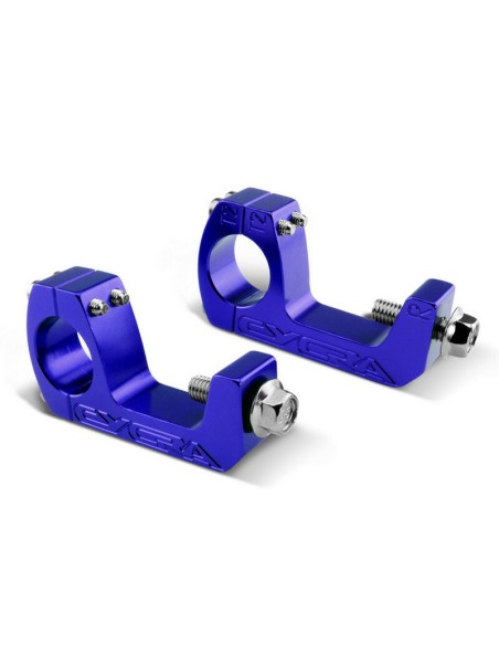Abrazaderas en U Cycra T-2 SET Azul