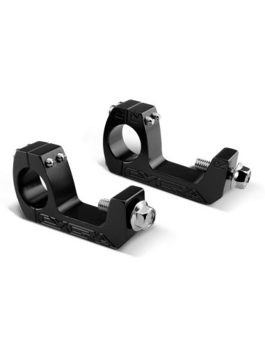 Abrazaderas en U Cycra T-2 SET Negro