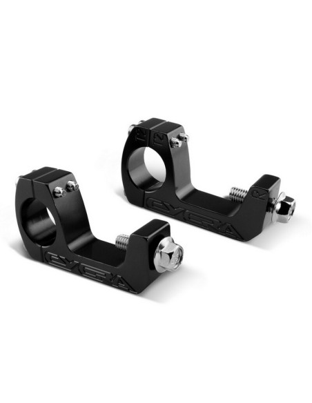 Abrazaderas en U Cycra T-2 SET Negro