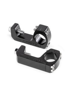 Abrazaderas en U Cycra T-3 SET Negro