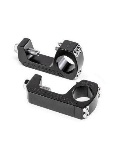 Abrazaderas en U Cycra T-3 SET Negro