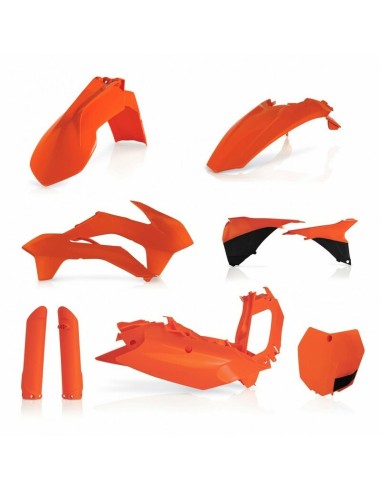 Full Kit Plásticos Acerbis KTM SX/SX-F 2015 Naranja