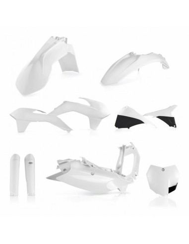 Full Kit Plásticos Acerbis KTM SX/SX-F 2015 Blanco