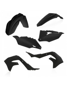 Kit Plásticos Acerbis Kawasaki KX 250 21-24 KX 450 F 19-23 Negro Metálico