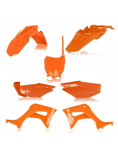 Full Kit Plásticos Acerbis Honda CRF 110 F 19-26 Naranja