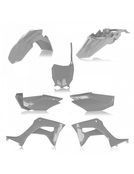 Full Kit Plásticos Acerbis Honda CRF 110 F 19-26 Gris