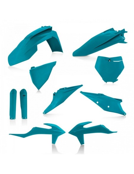 Full Kit Plásticos Acerbis KTM SX/SX-F 19-22 Turquesa
