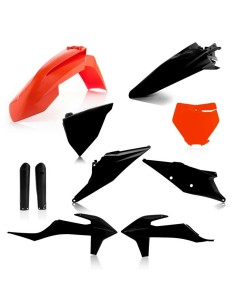 Full Kit Plásticos Acerbis KTM SX/SX-F 19-22 Negro/Naranja
