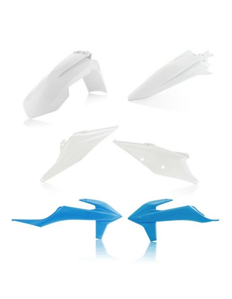 Kit Plásticos Acerbis KTM SX/SX-F 19-22 Blanco/Azul