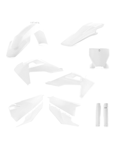 Full Kit Plásticos Acerbis Husqvarna TC/FC 19-22 Blanco