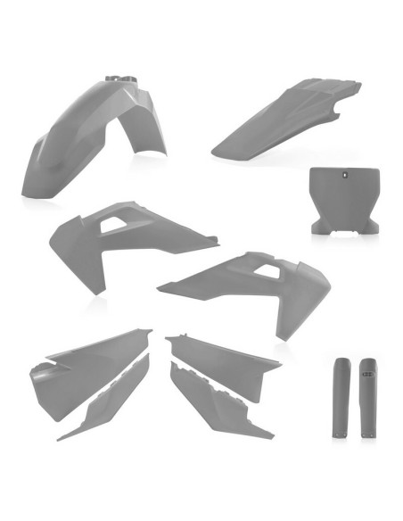Full Kit Plásticos Acerbis Husqvarna TC/FC 19-22 Gris
