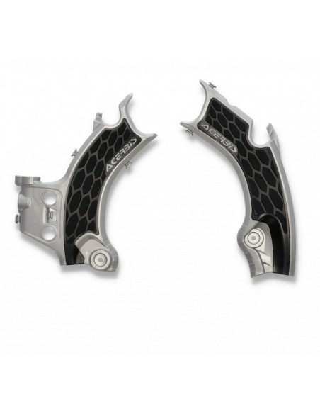 Protector de Chasis Acerbis X-Grip Honda CRF 450 R/RX 21-.. Plata/Negro
