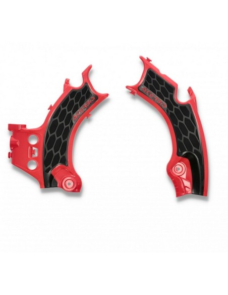 Protector de Chasis Acerbis X-Grip Honda CRF 450 R/RX 21-.. Rojo/Negro