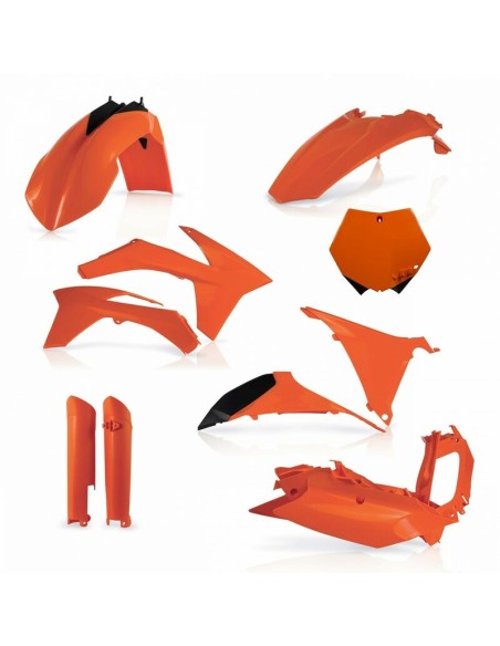 Full Kit Plásticos Acerbis KTM SX 125/150/250 2011 Naranja