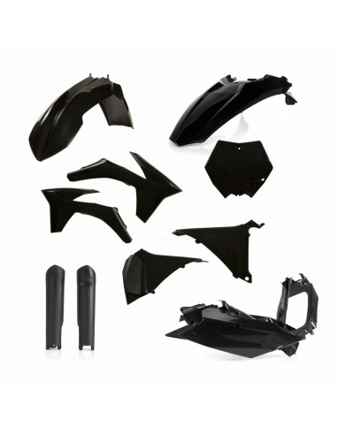 Full Kit Plásticos Acerbis KTM SX 125/150/250 2011 Negro