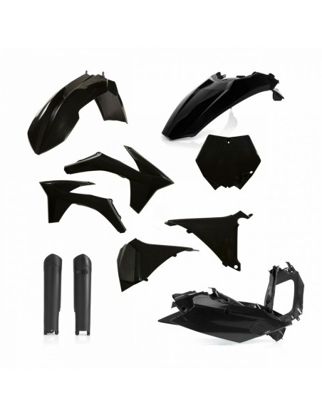 Full Kit Plásticos Acerbis KTM SX 125/150/250 2011 Negro