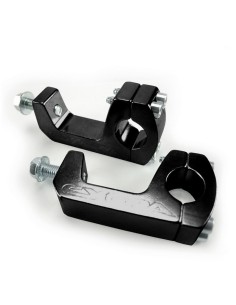 Abrazaderas en U Cycra Standard 7/8 Negro