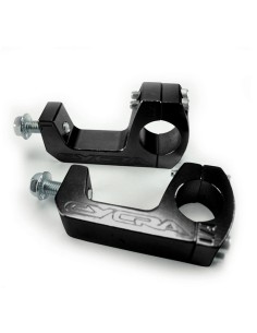 Abrazaderas en U Cycra T-1 SET Negro