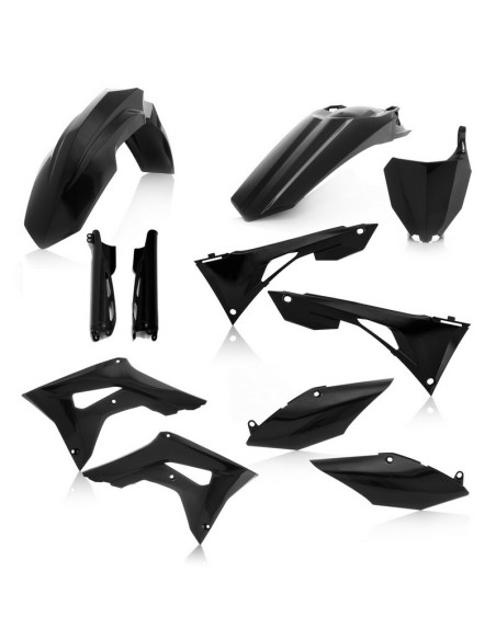 Full Kit Plásticos Acerbis Honda CRF 250 R 19 Negro