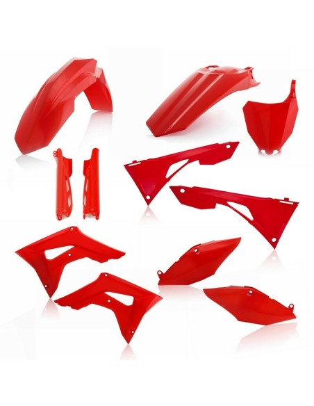 Full Kit Plásticos Acerbis Honda CRF 250 R 19 Rojo