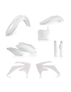 Full Kit Plásticos Acerbis Honda CRF 250 R 11-13 CRF 450 R 11-12 Blanco