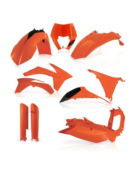 Full Kit Plásticos Acerbis KTM EXC/EXC-F 12-13 Naranja