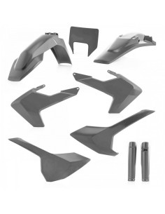 Full Kit Plásticos Acerbis Husqvarna TE/FE 17-19 Gris