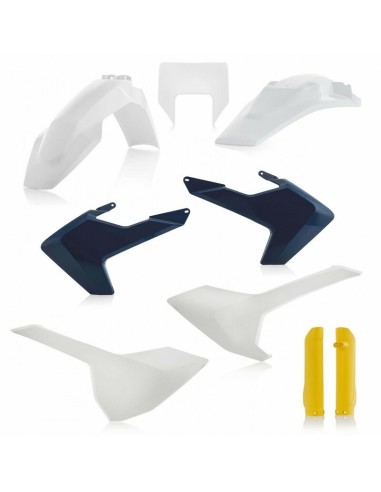 Full Kit Plásticos Acerbis Husqvarna TE/FE 17-19 Réplica 18