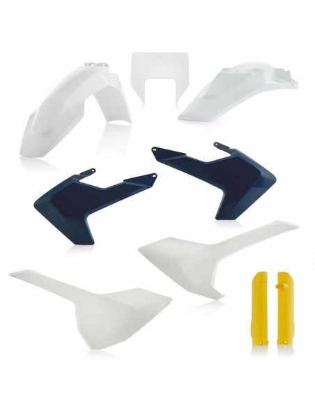 Full Kit Plásticos Acerbis Husqvarna TE/FE 17-19 Réplica 18