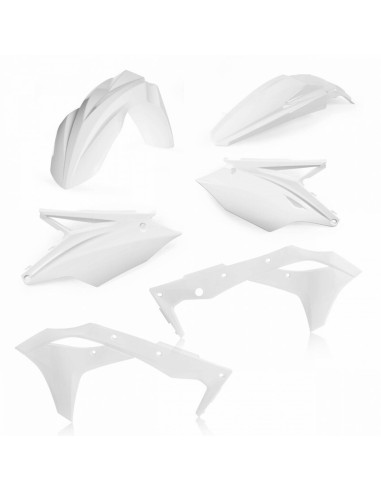 Kit Plásticos Acerbis Kawasaki KX 250 F 17 Blanco