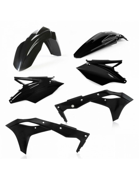 Kit Plásticos Acerbis Kawasaki KX 250 F 17 Negro